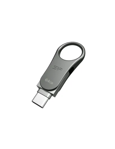 Silicon Power Mobile C80 Pendrive USB 3.2 128 GB Titanio