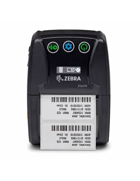 Zebra ZQ21-A0E12KE-00 Impresora de Etiquetas Portátil Térmica USB + Bluetooth