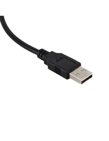 Iggual IGG318720 Cable USB-A 2.0 2M Negro