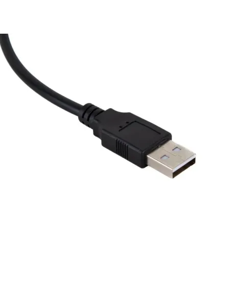 Iggual IGG318720 Cable USB-A 2.0 2M Negro