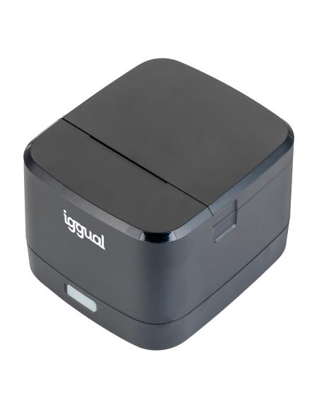 iggual TP Easy 58 Impresora Termica de Tickets Negra + 5 Rollos