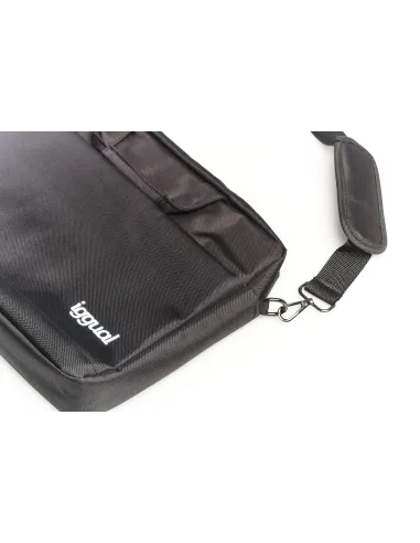 iggual Pack IGG317983 Core Business Maletín portátil Hasta 15.6" Negro + IGG317983 Tourmaline 7D Ratón Gaming RGB 7200 DPI Negro