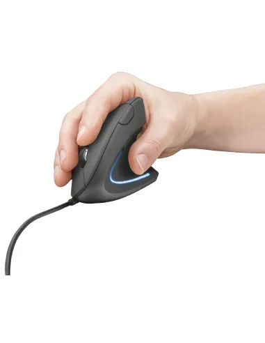 Trust Verto Ratón Ergonómico Vertical USB 1600 DPI