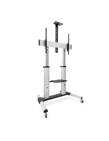 TooQ FS20300M-B Soporte de Suelo con Ruedas para Pantallas de 60 - 100"  Máx. 100 Kg Aluminio
