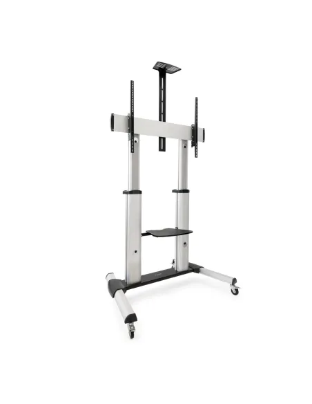 TooQ FS20300M-B Soporte de Suelo con Ruedas para Pantallas de 60 - 100"  Máx. 100 Kg Aluminio
