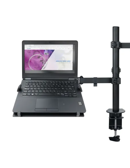 TooQ DB1200TN-B Soporte de Mesa para Pantalla y Portátil 13-32" Máx. 8Kg Negro