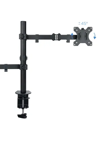 TooQ DB1200TN-B Soporte de Mesa para Pantalla y Portátil 13-32" Máx. 8Kg Negro