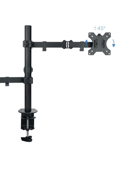 TooQ DB1200TN-B Soporte de Mesa para Pantalla y Portátil 13-32" Máx. 8Kg Negro