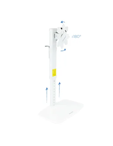 TooQ DB1127TN-W Soporte de Mesa 17-27" Máx. 6Kg Blanco