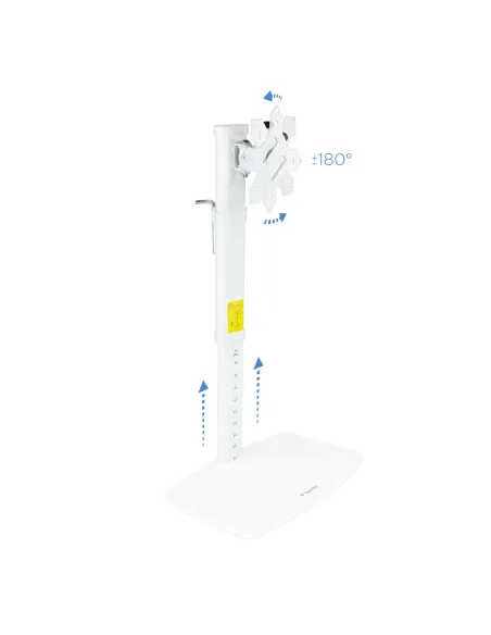 TooQ DB1127TN-W Soporte de Mesa 17-27" Máx. 6Kg Blanco