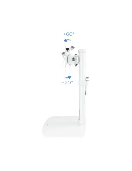 TooQ DB1127TN-W Soporte de Mesa 17-27" Máx. 6Kg Blanco