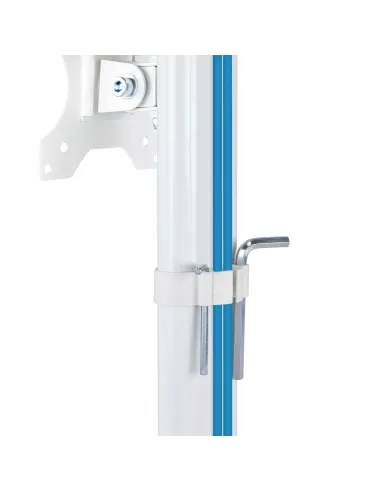 TooQ DB1127TN-W Soporte de Mesa 17-27" Máx. 6Kg Blanco