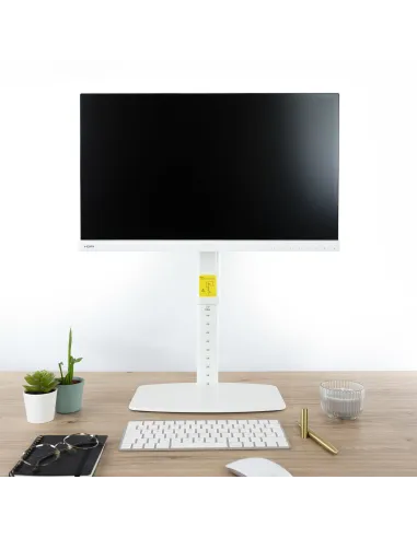 TooQ DB1127TN-W Soporte de Mesa 17-27" Máx. 6Kg Blanco