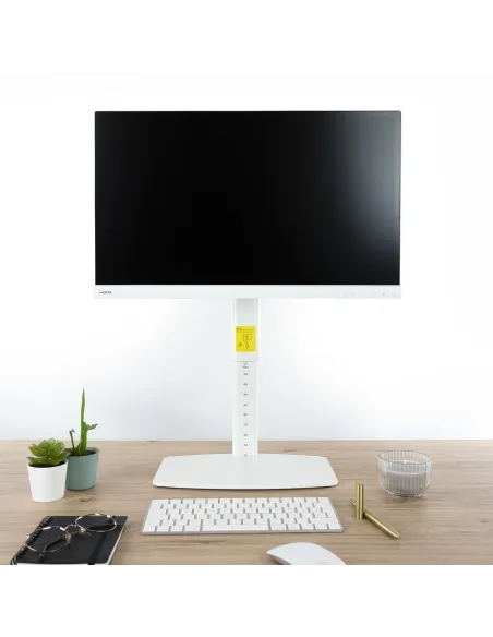 TooQ DB1127TN-W Soporte de Mesa 17-27" Máx. 6Kg Blanco