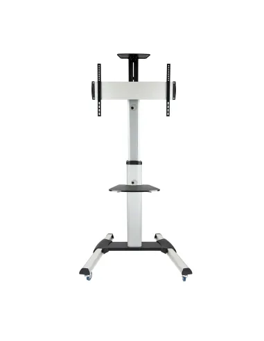 TooQ FS1870M-B Soporte de Suelo Regulable en Altura e Inclinable para TV/Monitor 37 - 70" Máx. 50kg Gris