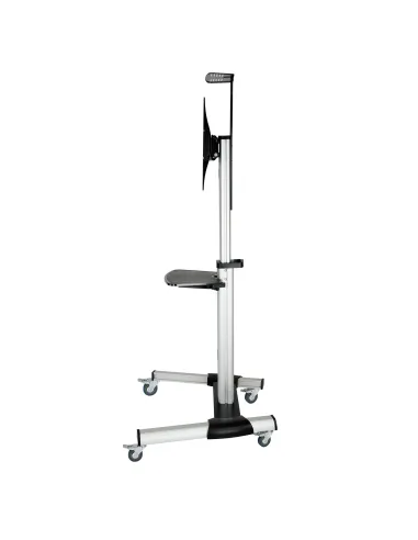 TooQ FS1870M-B Soporte de Suelo Regulable en Altura e Inclinable para TV/Monitor 37 - 70" Máx. 50kg Gris