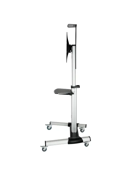 TooQ FS1870M-B Soporte de Suelo Regulable en Altura e Inclinable para TV/Monitor 37 - 70" Máx. 50kg Gris