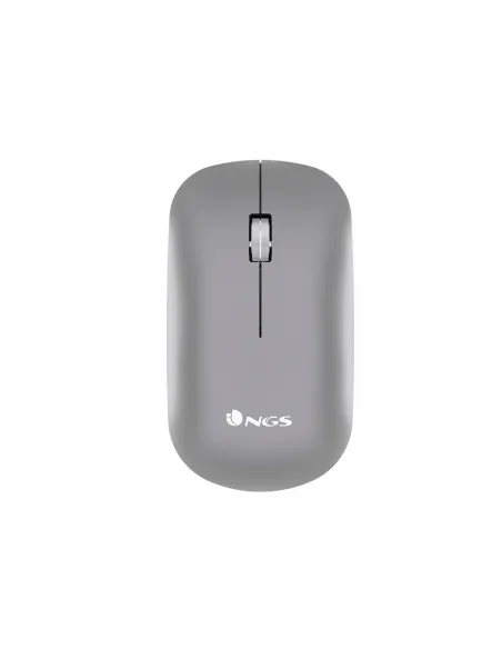 NGS Snoop-RB Ratón Ambidiestro 2400 DPI Gris