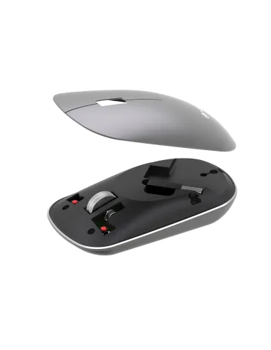 NGS Snoop-RB Ratón Ambidiestro 2400 DPI Gris