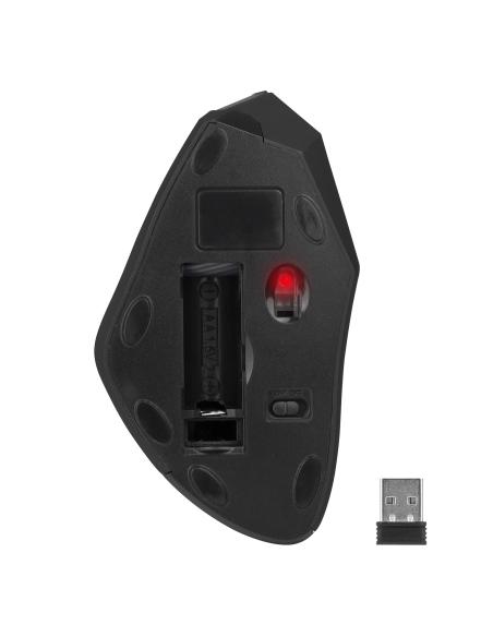 NGS EVOZEN Ratón Ergonómico Vertical Inalámbrico 1600 DPI