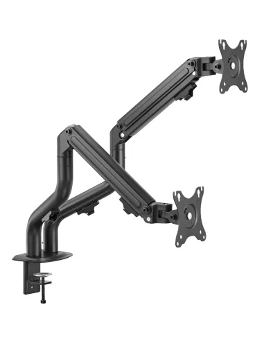 Iggual SPMP02 Soporte de Sobremesa Pro para 2 Monitores 17 - 32" Máx. 16Kg Negro
