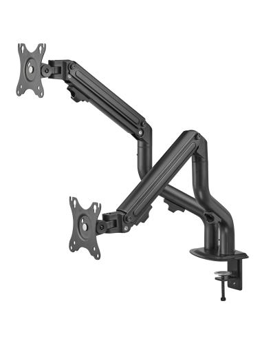 Iggual SPMP02 Soporte de Sobremesa Pro para 2 Monitores 17 - 32" Máx. 16Kg Negro