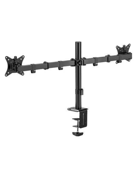 Iggual SPM02 Soporte de Sobremesa para 2 Monitores 17 - 32" Máx. 18Kg Gris