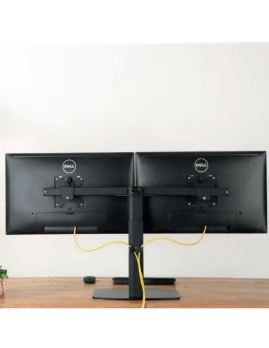 Ewent EW1538 Soporte de Mesa 2 Brazos para Monitores 13 -27" Máx. 12Kg Negro