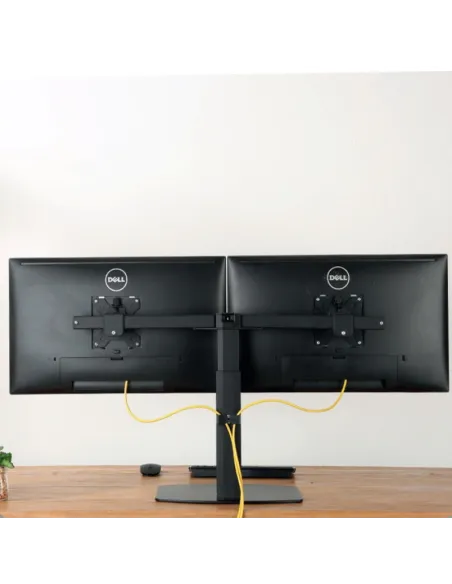 Ewent EW1538 Soporte de Mesa 2 Brazos para Monitores 13 -27" Máx. 12Kg Negro