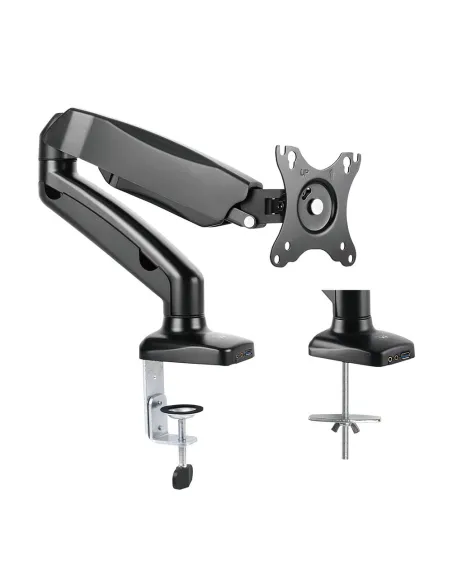 Ewent EW1515 Soporte de Escritorio para Monitor/TV 27" Máx. 6.5Kg Negro