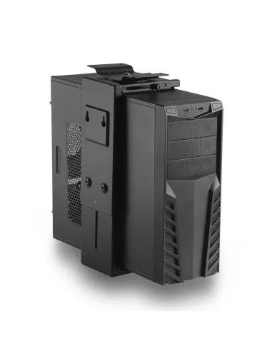 Ewent EW1293 Soporte de Mesa Colgante de Escritorio Ajustable para CPU Máx. 10Kg Negro