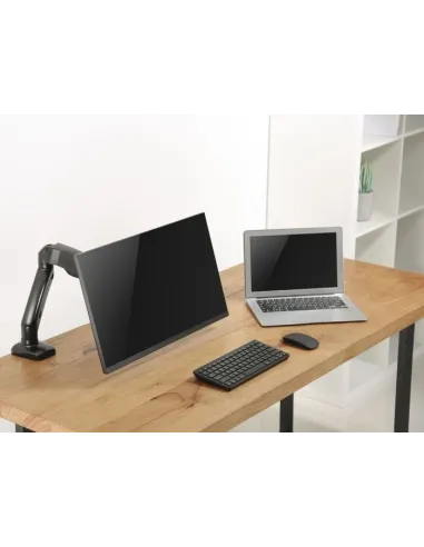 Equip 650120 Soporte de Mesa Inclinable para Monitor Interactivo 13 - 27" Máx. 9Kg Negro