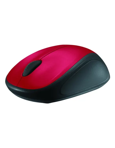 Logitech M235 Ratón Inalámbrico 1000DPI Rojo