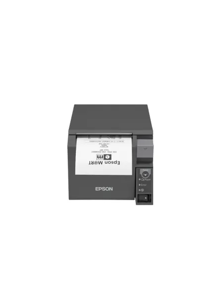Epson TM-T70II Impresora de Tickets USB + Ethernet Negra