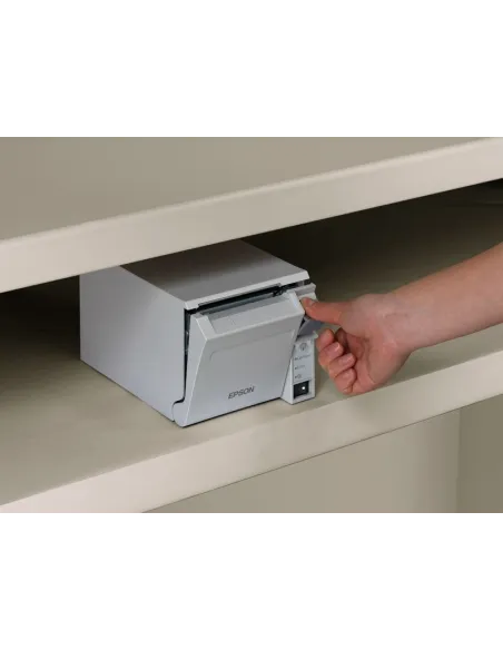 Epson TM-T70II Impresora de Tickets USB + Ethernet Negra