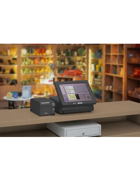 Epson TM-T70II Impresora de Tickets USB + Ethernet Negra