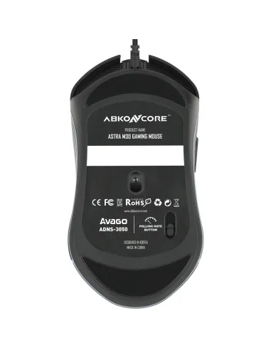 Abkoncore ASTRA M30 3500DPI Negro