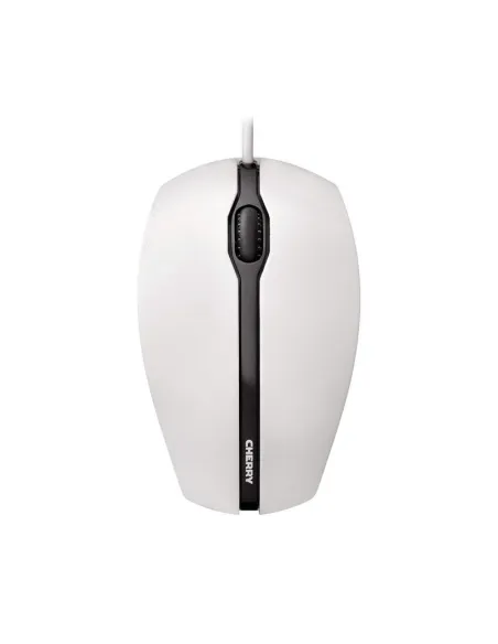 Cherry JM-0300-0 Gentix Silent Ratón Óptico 1000 DPI Blanco