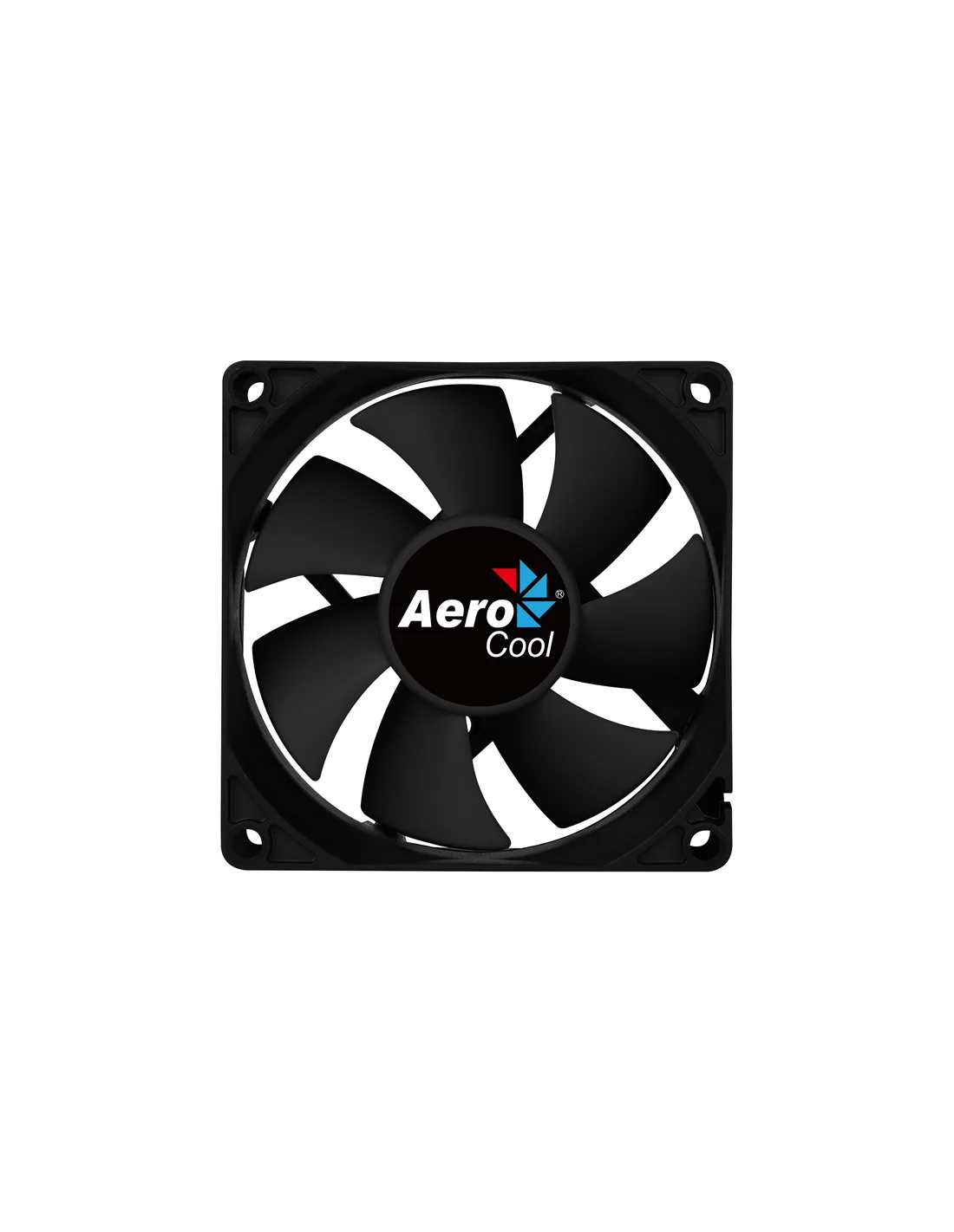 Aerocool Force 8 Ventilador 80 mm Negro