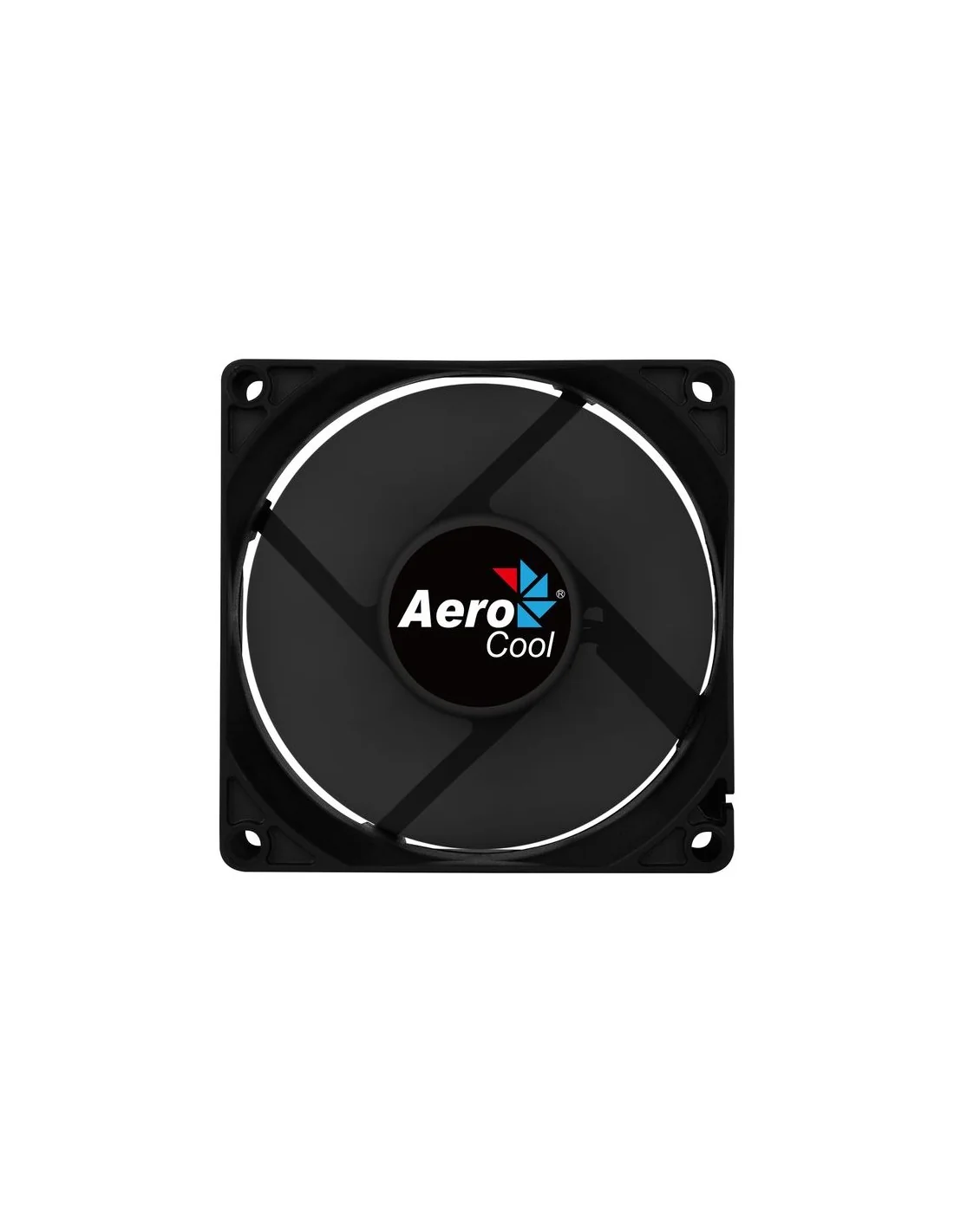 Aerocool Force 8 Ventilador 80 mm Negro