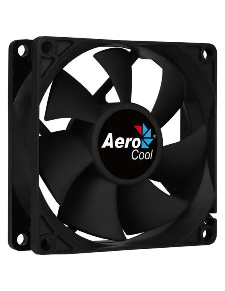 Aerocool Force 8 Ventilador 80 mm Negro