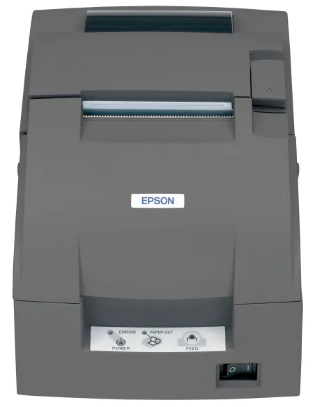 Epson TM-U220D Impresora de Tickets Matricial USB + Ethernet + Puerto Serial Negra