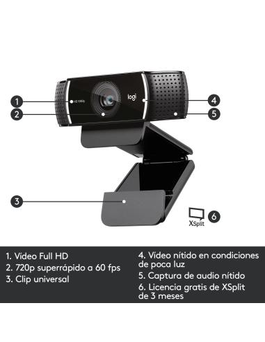 Logitech C922 Pro Stream Webcam