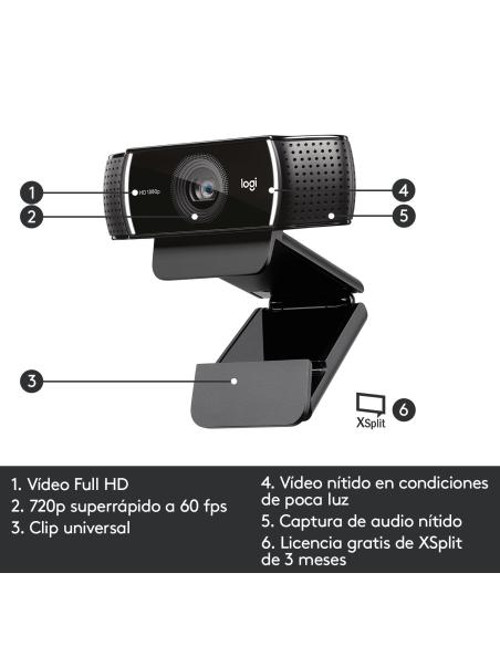 Logitech C922 Pro Stream Webcam