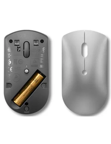 Lenovo GY50X88832 600 Mouse Bluetooth Silencioso Gris