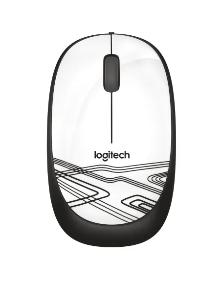 Logitech M105 Ratón Óptico 1000DPI Blanco