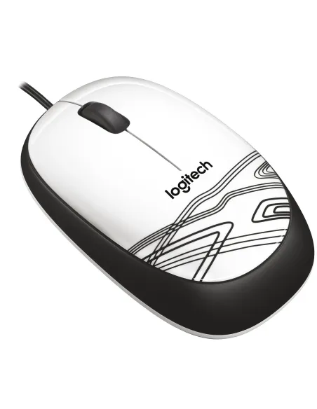 Logitech M105 Ratón Óptico 1000DPI Blanco