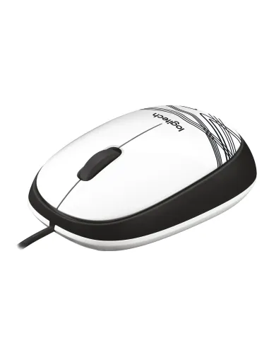 Logitech M105 Ratón Óptico 1000DPI Blanco