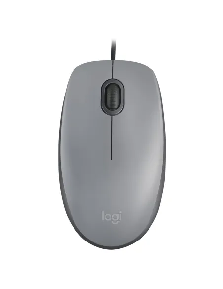 Logitech M110 Ratón 1000DPI Gris