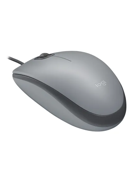 Logitech M110 Ratón 1000DPI Gris
